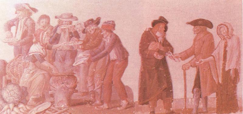 unknow artist svaalt och hungersnod fran tiden for franska revolutinen oil painting image